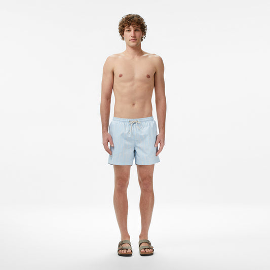 Lacoste Regular Fit Erkek Mavi Deniz Şortu