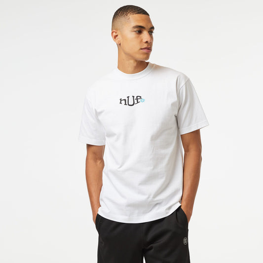 Huf Jazzy Grooves S/s Erkek Beyaz T-shirt