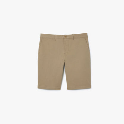Lacoste Erkek Slim Fit Bej Bermuda Şort