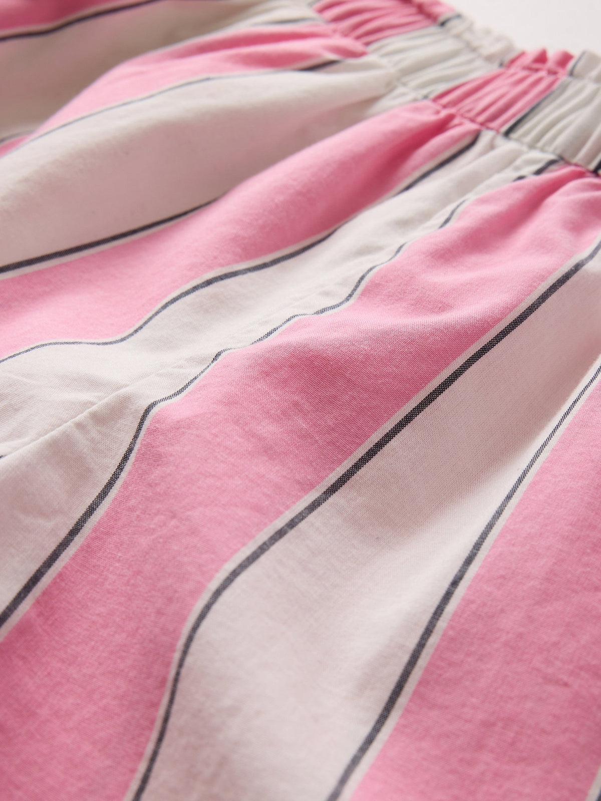 Pembe Poplin Easy Şort
