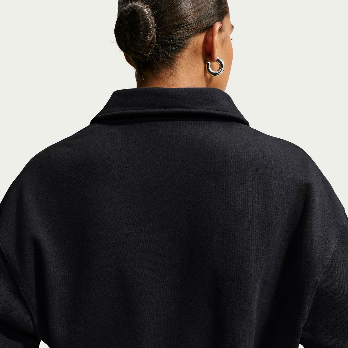 Nike Studio Fleece Kadın Siyah Sweatshirt