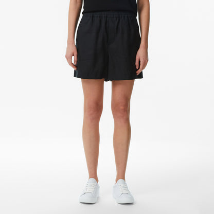 Lacoste Relaxed Fit Kadın Siyah Şort