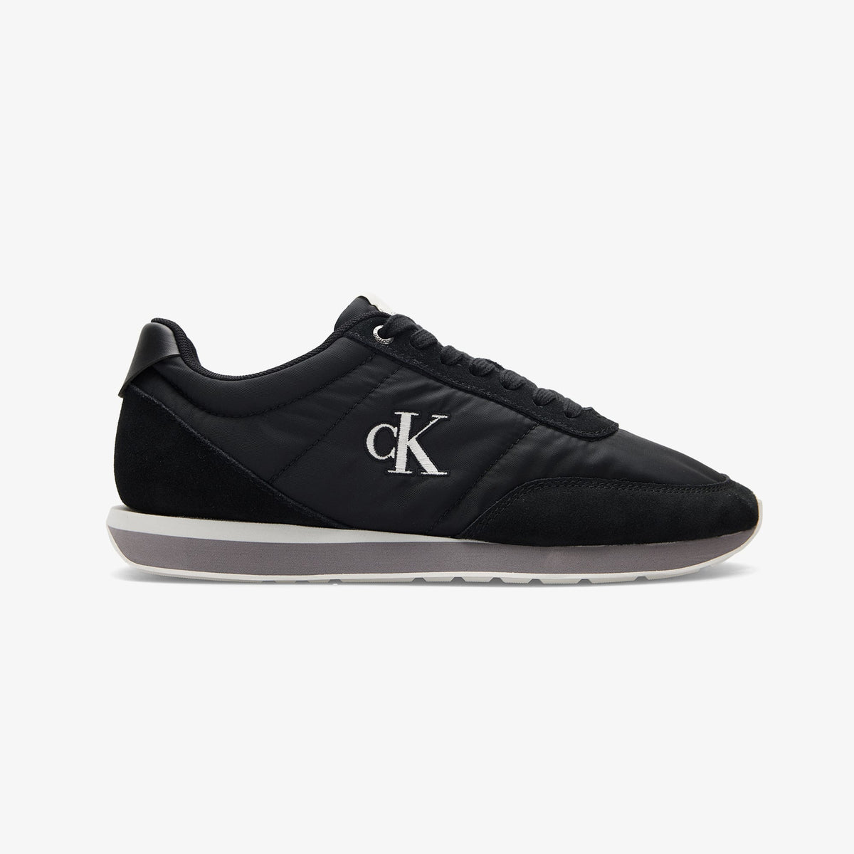 Calvin Klein Retro Runner Essential Erkek Siyah Sneaker