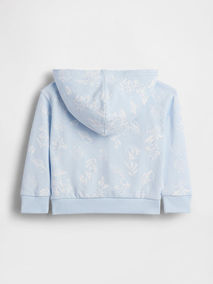Mavi Relaxed Logo Fransız Havlu Kumaş Fermuarlı Sweatshirt