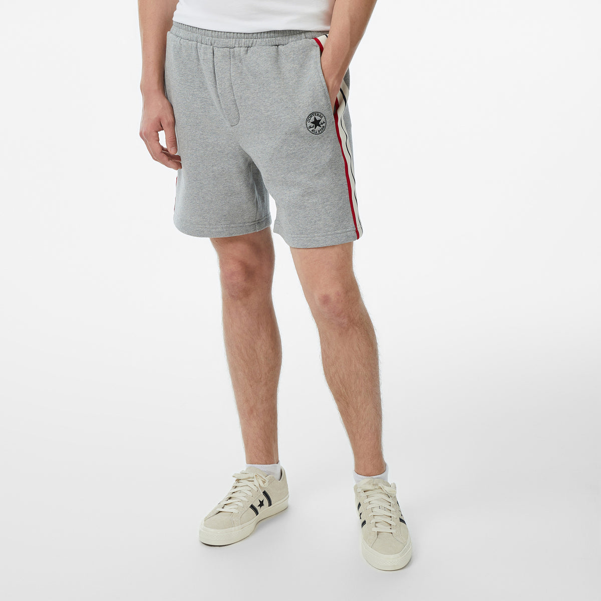 Converse Regular Fit Erkek Gri Şort