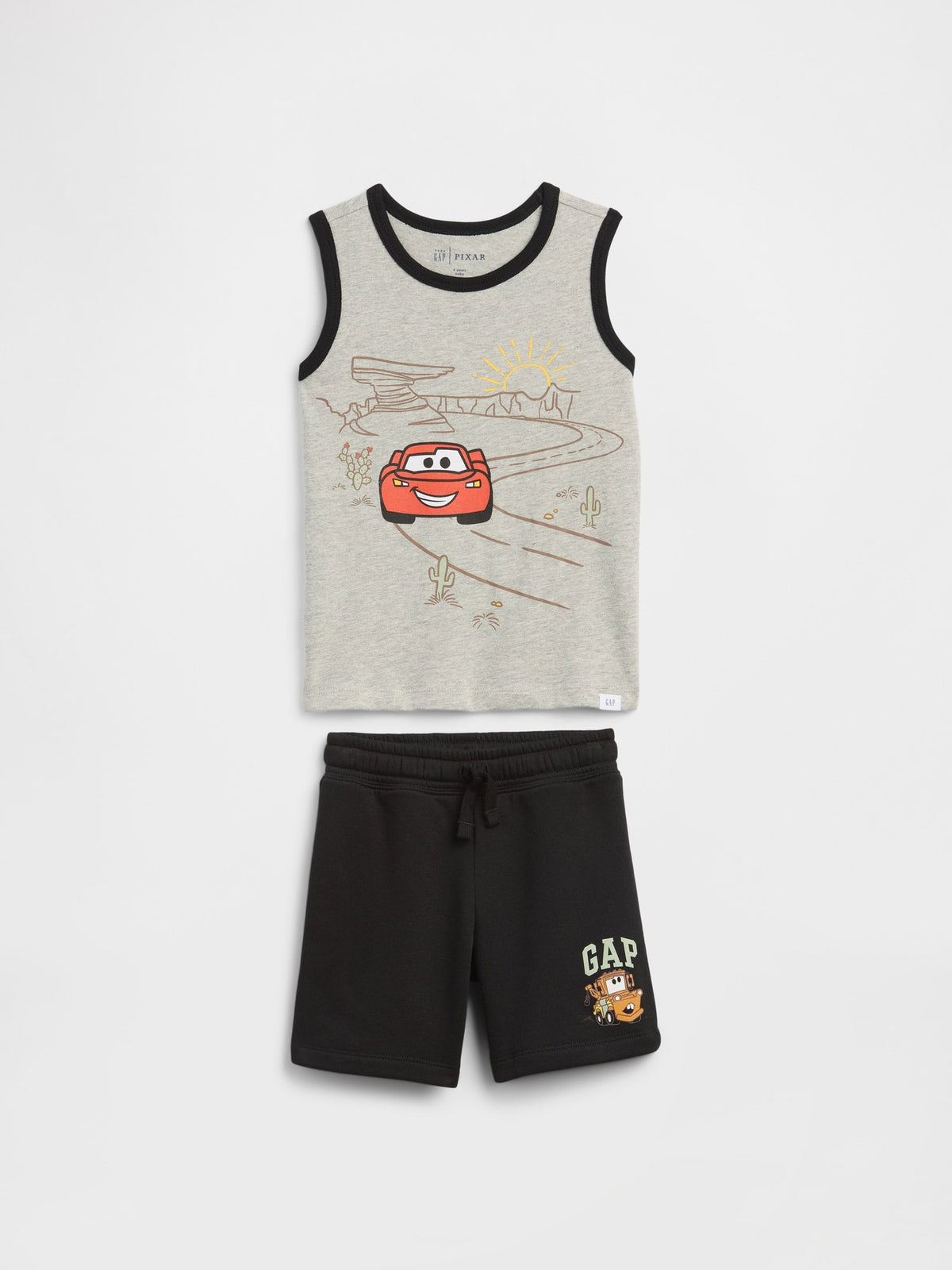 Siyah Cars Two-piece Outfit Set