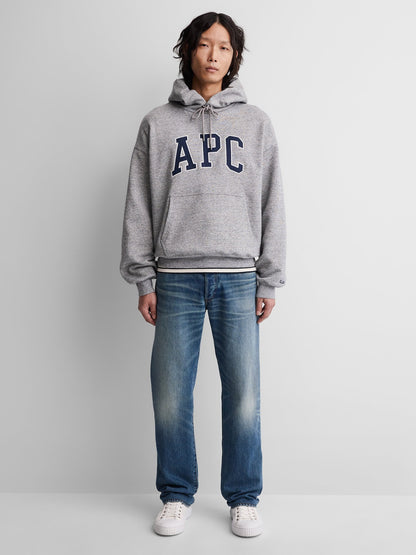 Gri Gap × A.p.c. Extra Heavyweight Logo Sweatshirt