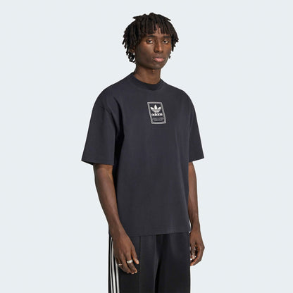 Adidas Elevated Grafik Te Erkek Siyah T-shirt