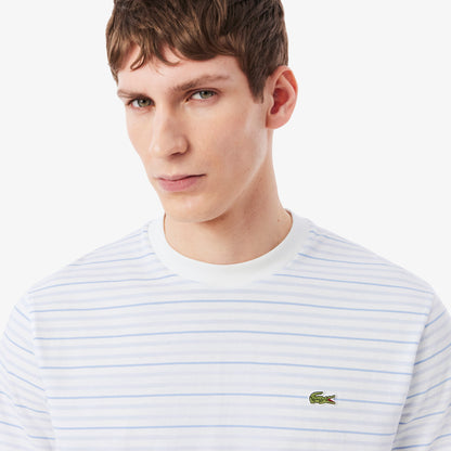 Lacoste Classic Fit Erkek Beyaz T-shirt