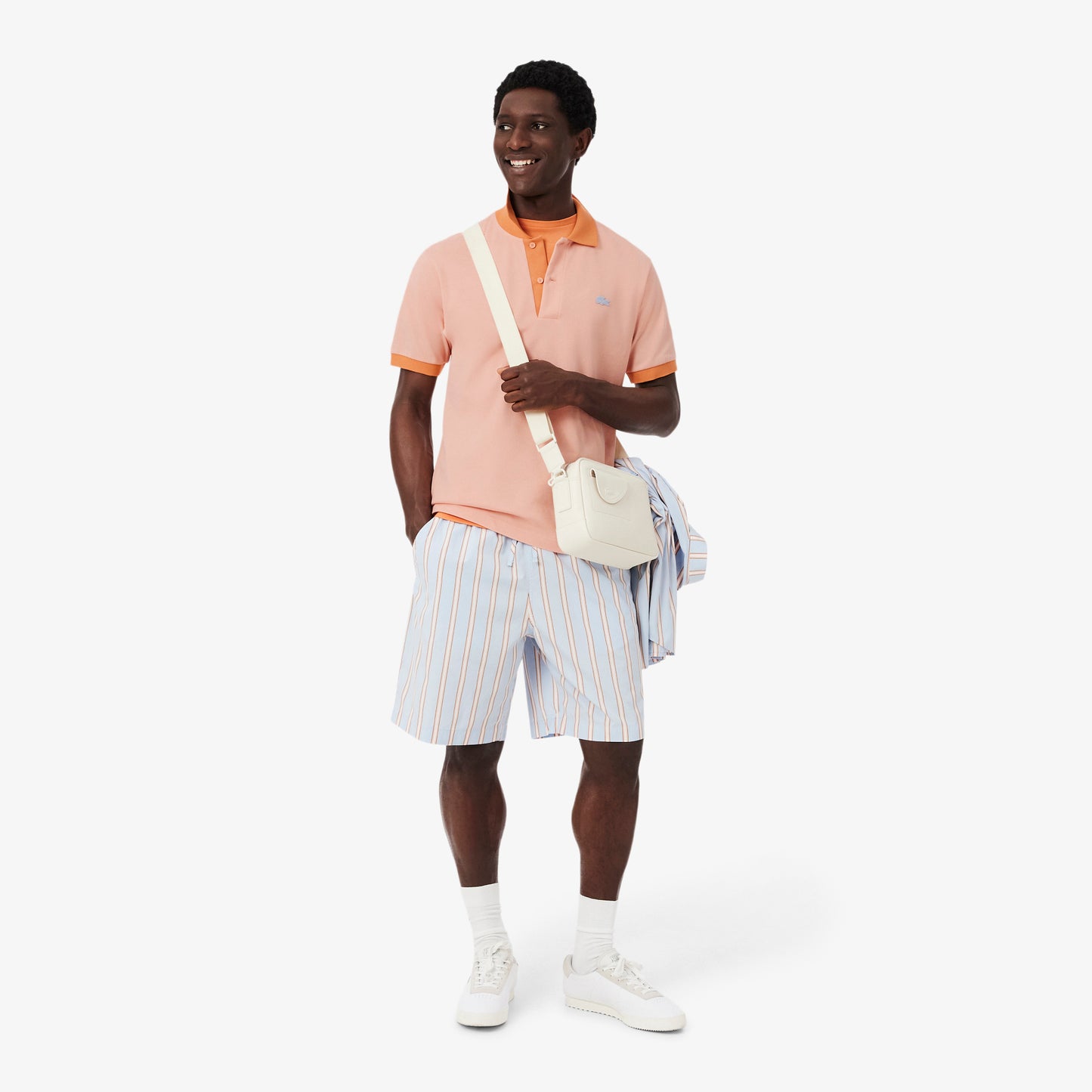 Lacoste Classic Fit Erkek Turuncu Polo