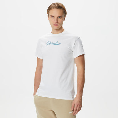 Primitive Shiver Erkek Beyaz T-shirt