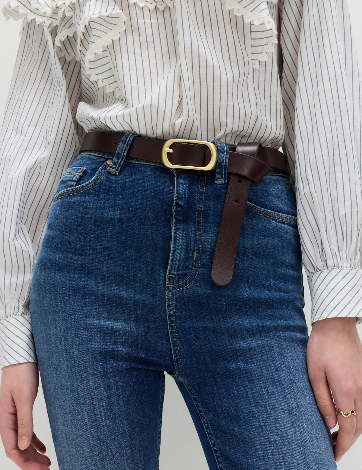 Harper Supersoft Yüksek Bel Jean Pantolon