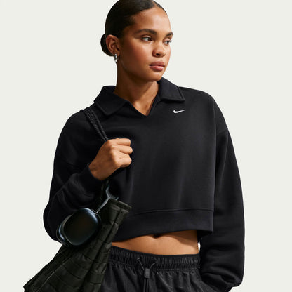 Nike Studio Fleece Kadın Siyah Sweatshirt