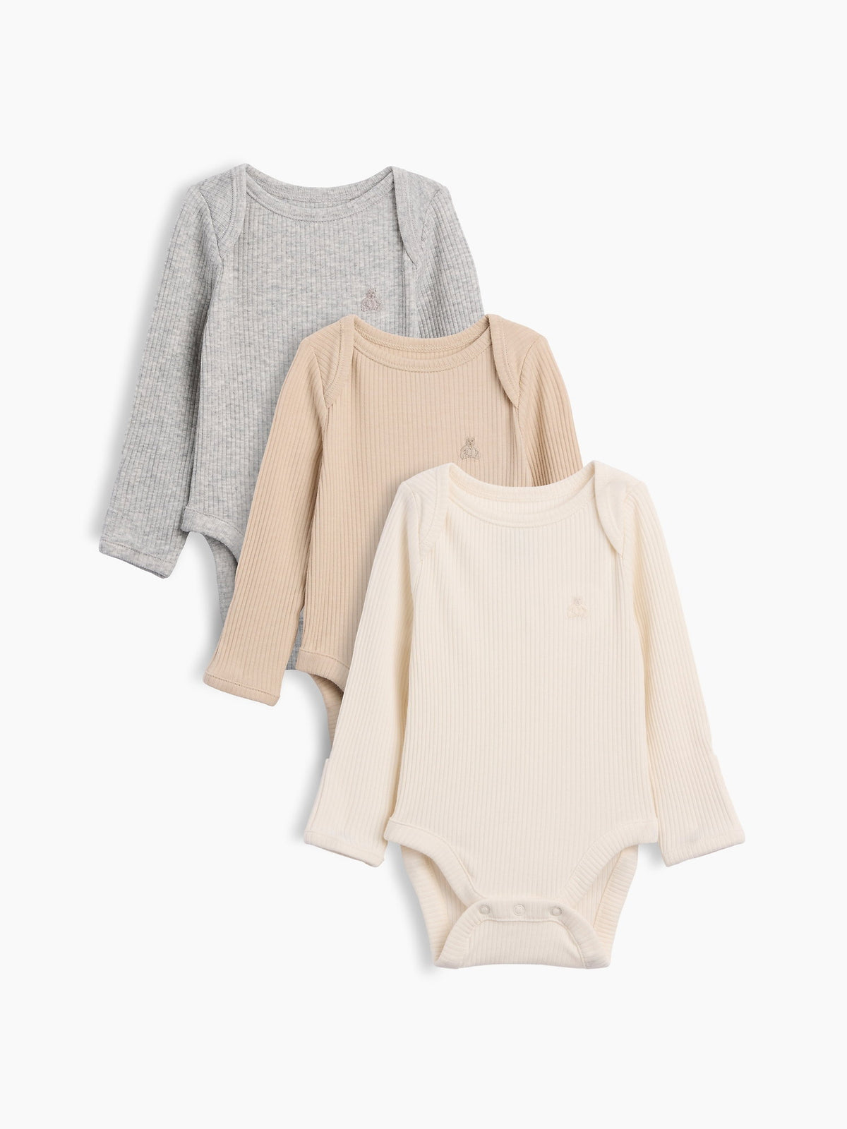 Çok Renkli First Favorites Tinyrib Bodysuit (3’lü)