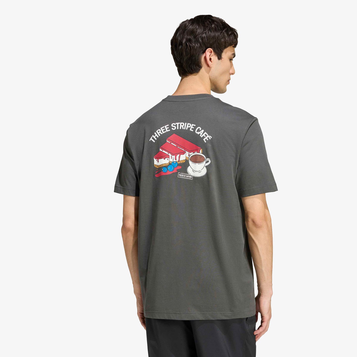 Adidas Cheesecake Erkek Gri T-shirt