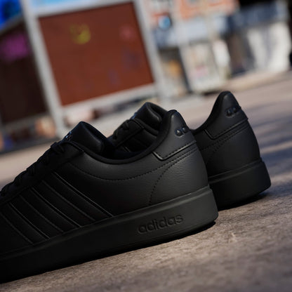 Adidas Grand Court Cloudfoam Comfort Erkek Siyah Spor Ayakkabı