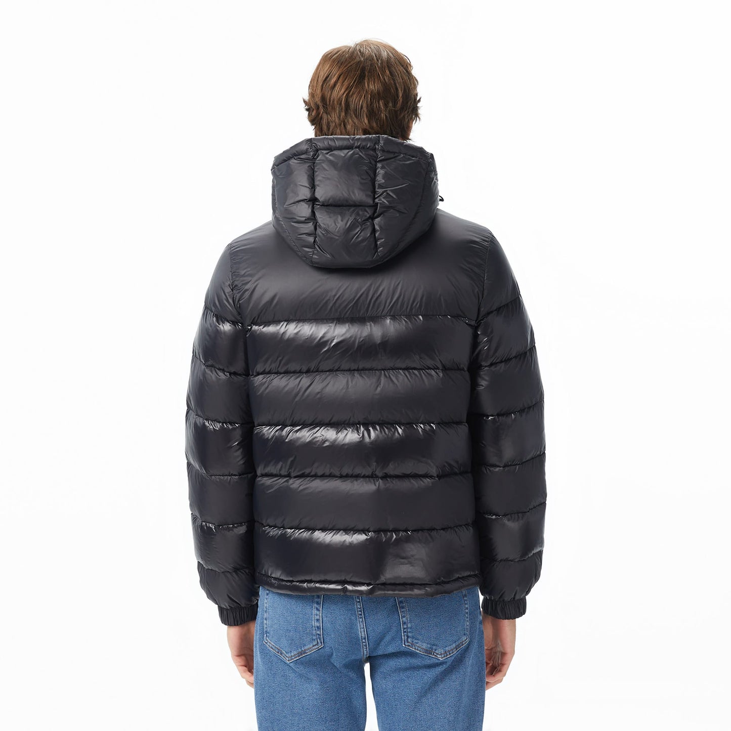 Lacoste Relaxed Fit Erkek Siyah Mont