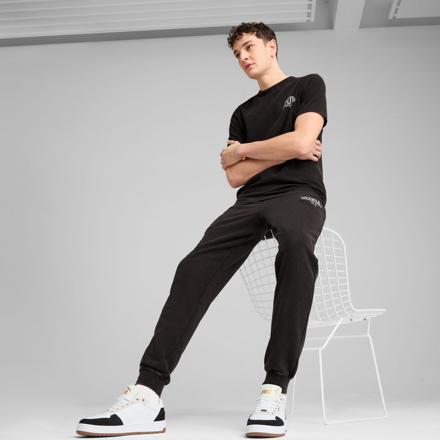 Puma Class Erkek Siyah Eşofman Altı