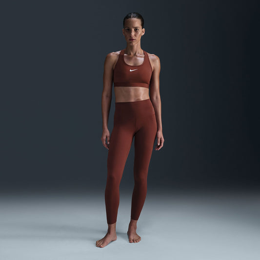 Nike Dri-fit Zenvy Kadın Kahverengi Tayt