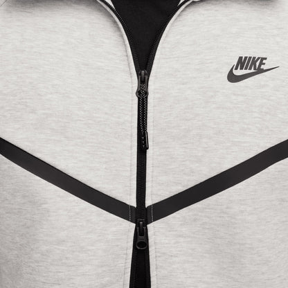 Nike Tech Fleece Full Zip Windrunner Erkek Gri Sweatshirt
