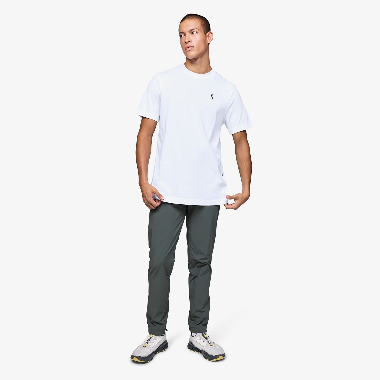 On Graphic Erkek Beyaz T-shirt
