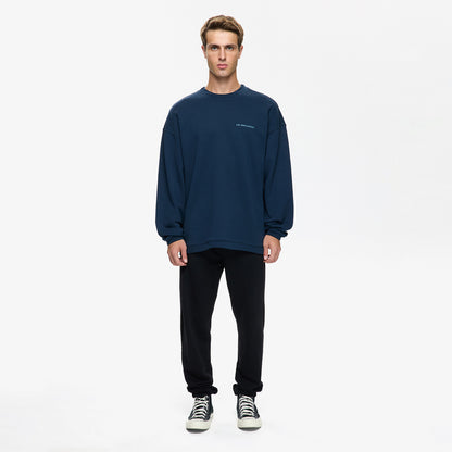Les Benjamins Erkek Mavi Sweatshirt