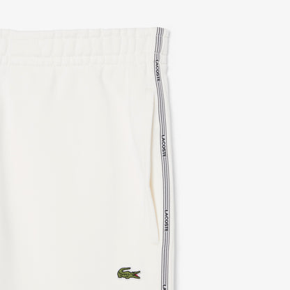 Lacoste Erkek Tapered Fit Beyaz Eşofman Altı