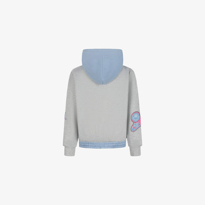 Jordan Blue Jeans And Bling Çocuk Gri Sweatshirt
