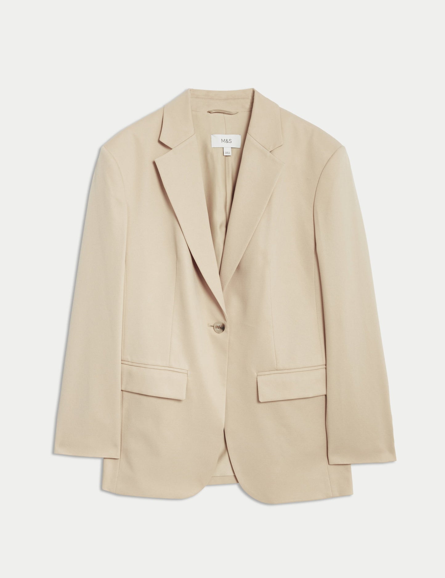 Lyocell™ Relaxed Fit Blazer Ceket