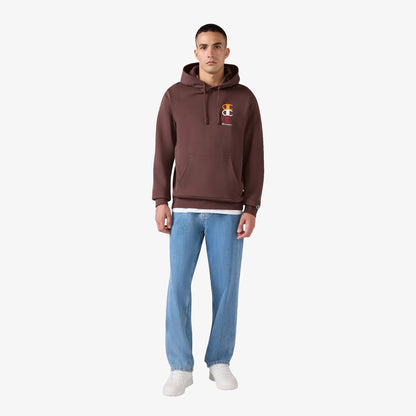 Champion Hooded Erkek Kahverengi Sweatshirt