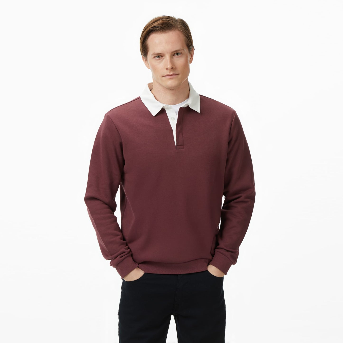 Nautica Erkek Krem Regular Fit Polo