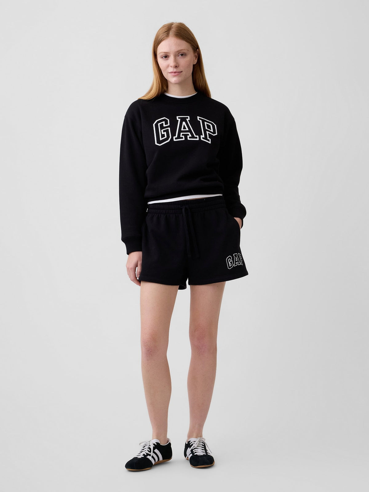 Siyah Gap Logo Sweatshirt