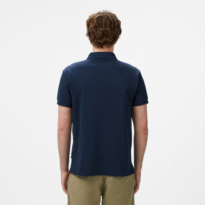 Nautica Erkek Lacivert Classic Fit Polo Yaka T-shirt