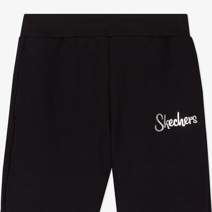 Skechers Lw Fleece Çocuk Siyah Eşofman Altı