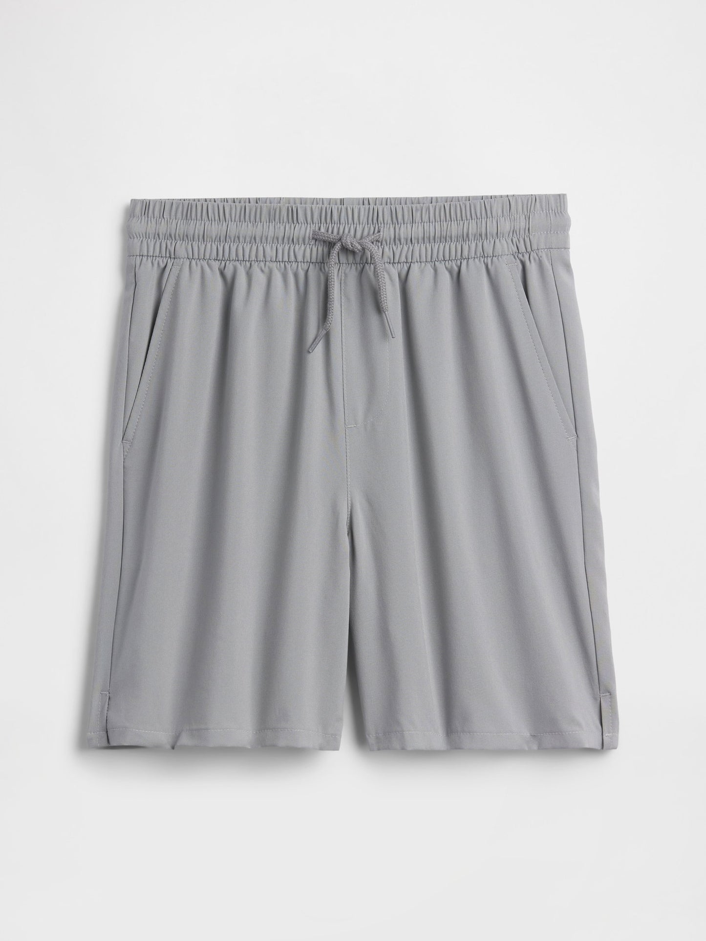 Gri Relaxed Pull-on Performans Şort