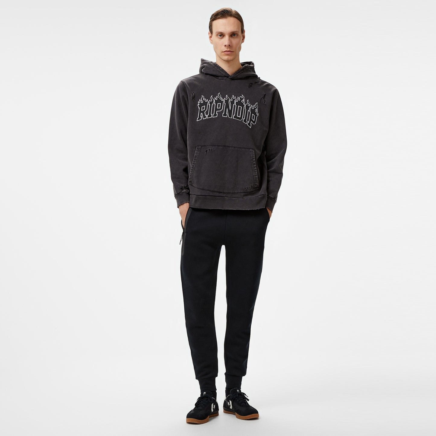 Ripndip Fire Spirit Erkek Siyah Sweatshirt