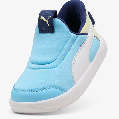 Puma Courtflex V3 Sliptech Çocuk Mavi Spor Ayakkabı