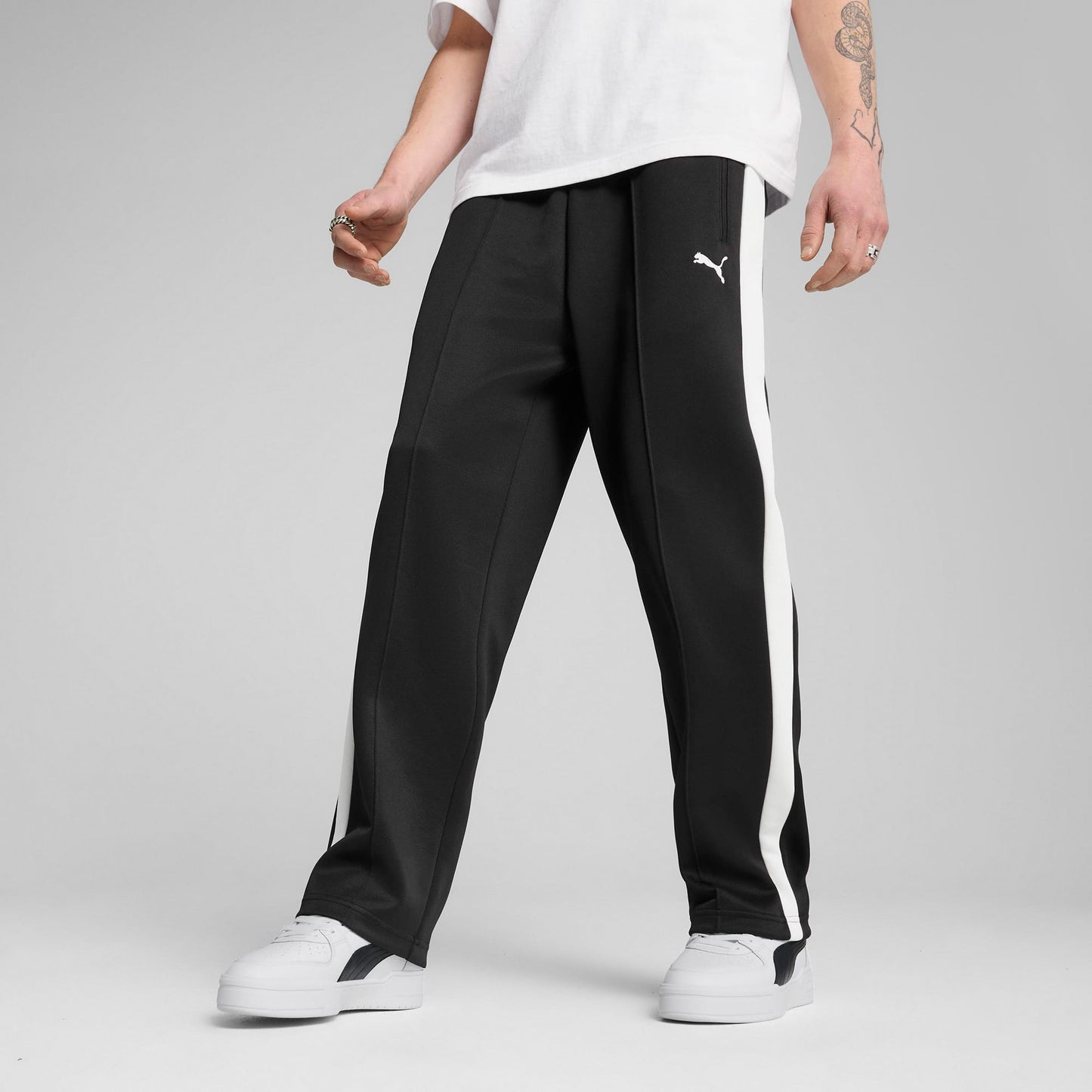 Puma T7 Always On Erkek Siyah Eşofman Altı