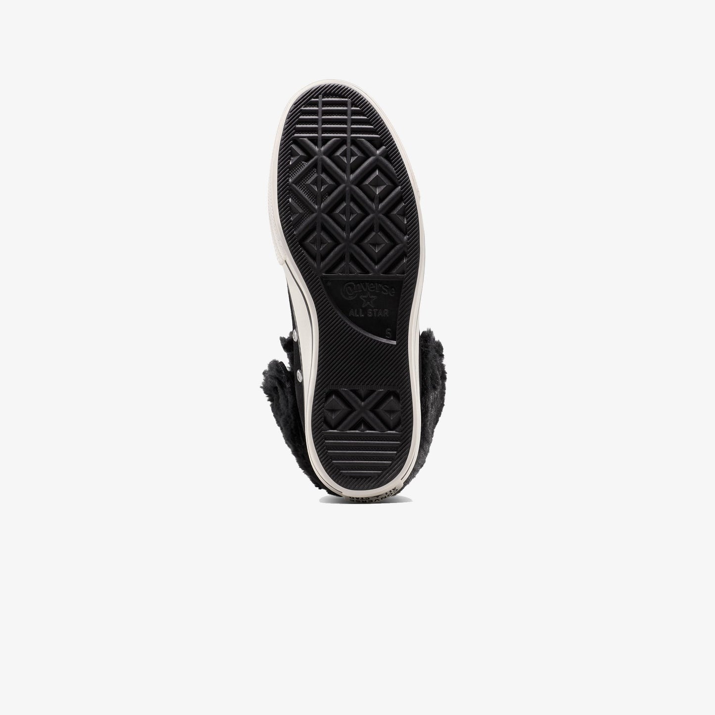 Converse Chuck Taylor All Star Fold Over Lift Kadın Siyah Sneaker
