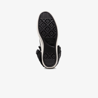 Converse Chuck Taylor All Star Fold Over Lift Kadın Siyah Sneaker