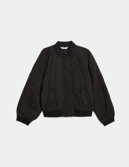 Regular Fit Bomber Ceket (6-16 Yaş)
