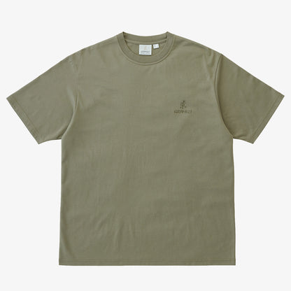 Gramicci One Point Logo Erkek Haki T-shirt