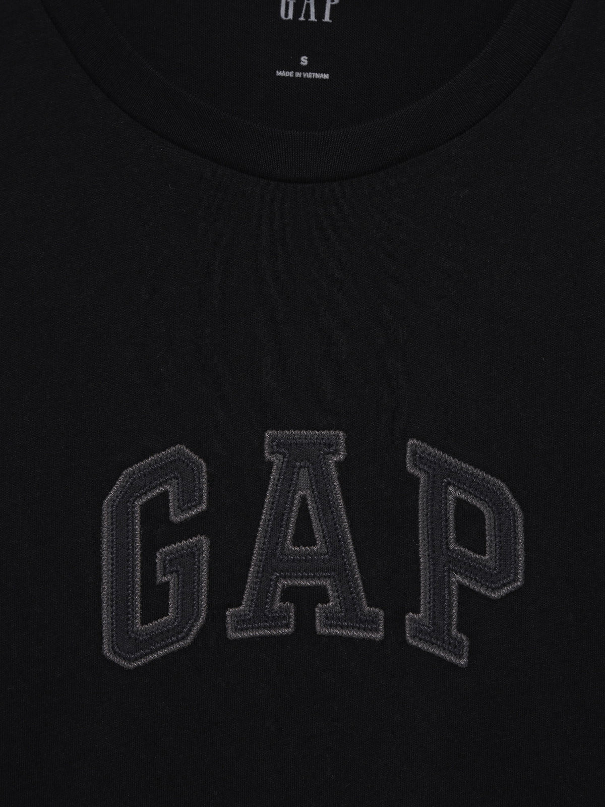 Siyah Gap Logo T-shirt