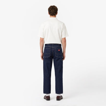 Dickies 958 Baggy Tapered Work Erkek Mavi Pantolon