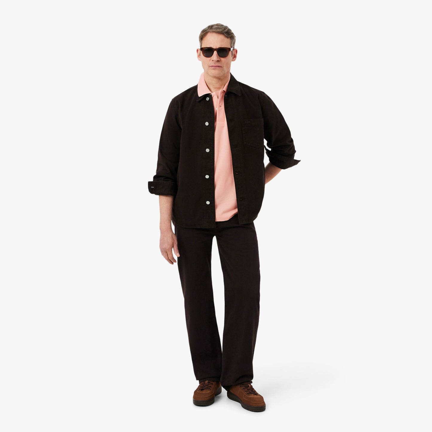 Lacoste L.12.12 Erkek Classic Fit Pembe Polo