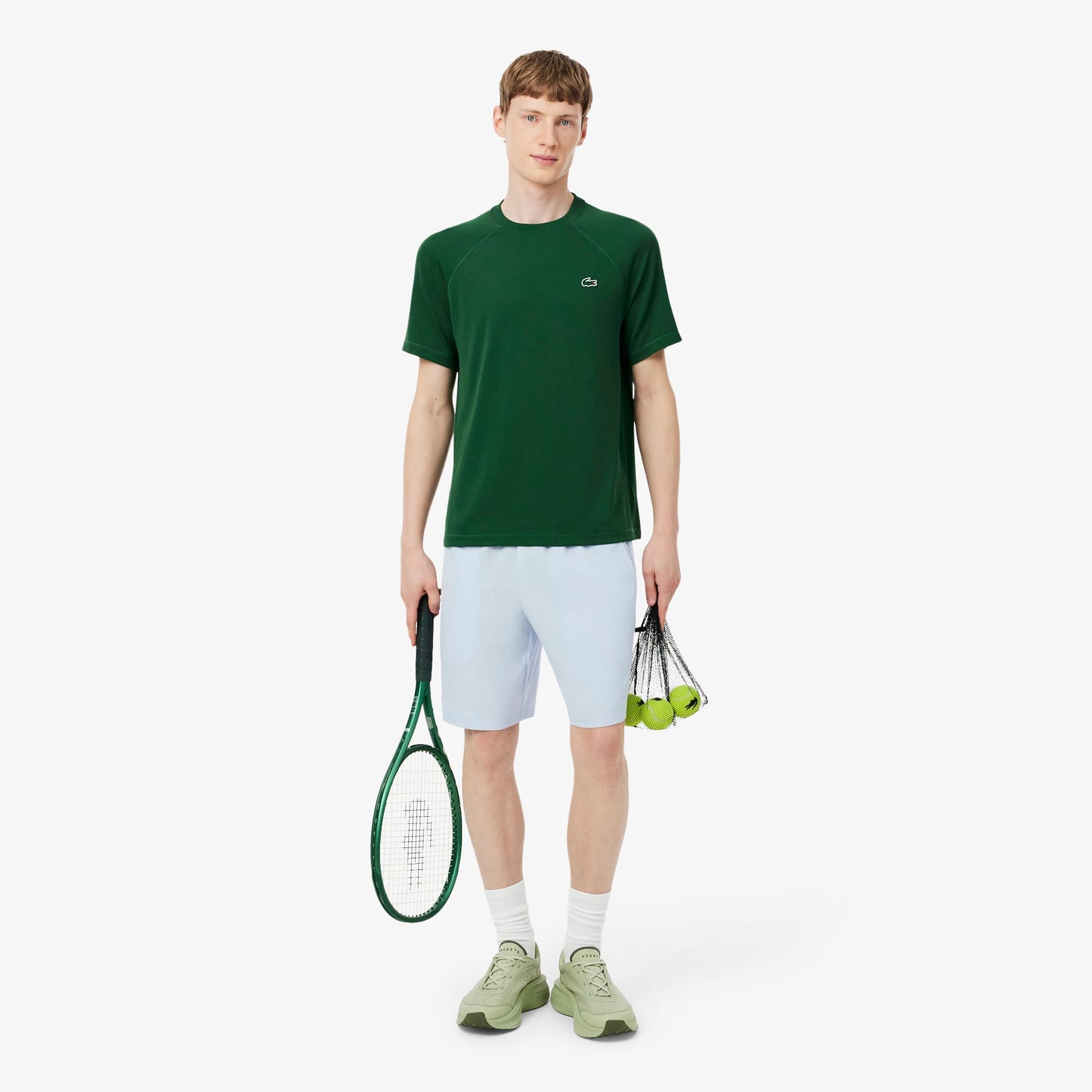Lacoste Neo Run Active Erkek Yeşil Sneaker