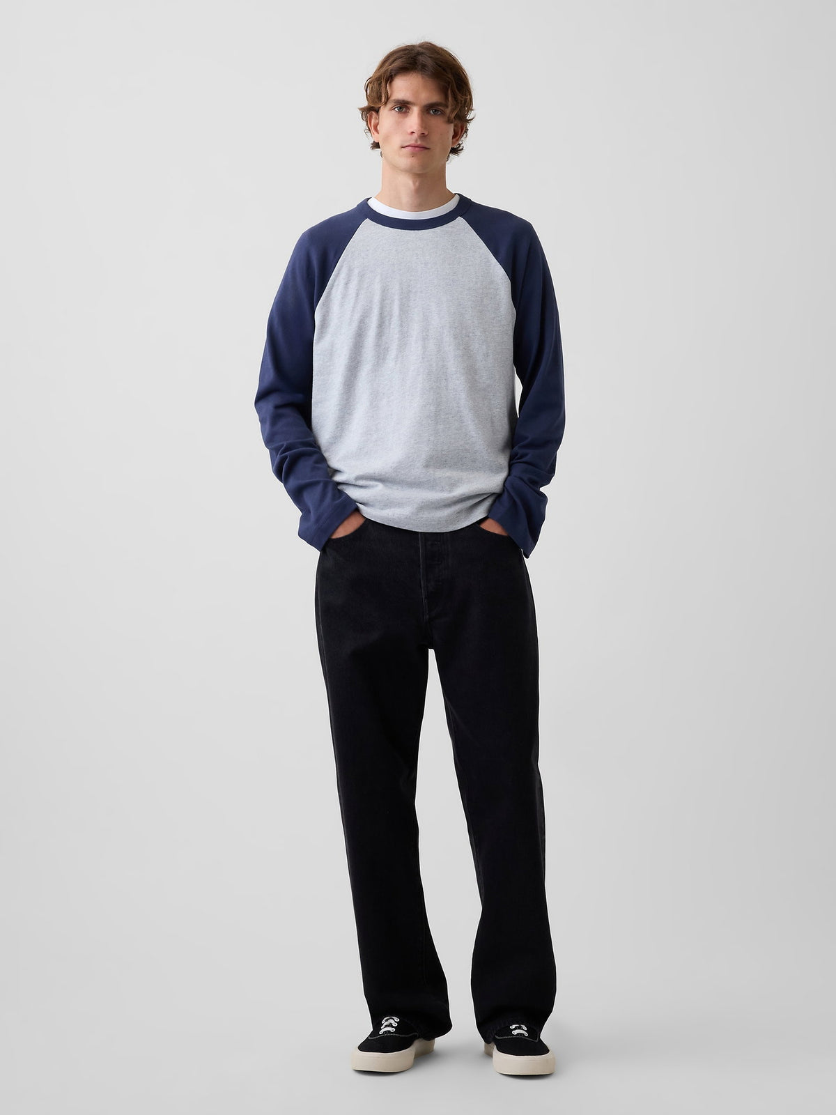 Lacivert Heavyweight Relaxed T-shirt