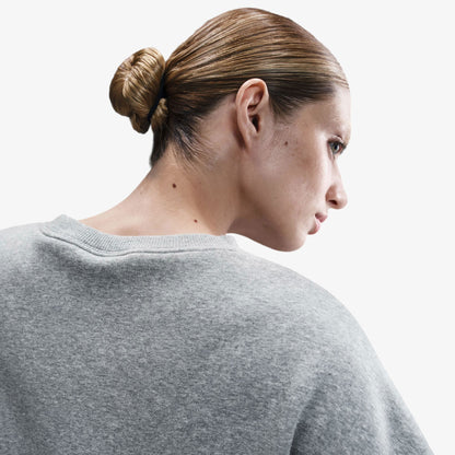 Nike Sportswear Phoenix Fleece Oversized Crew Kadın Gri Eşofman Üstü