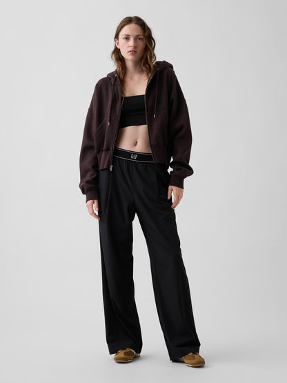 Siyah Gapfit Pileli Easy Logo Pantolon