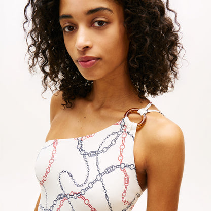 Tommy Hilfiger Elevated Kadın Beyaz Mayo